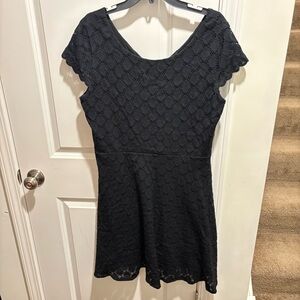 Ronni Nicole Black Lace Dress